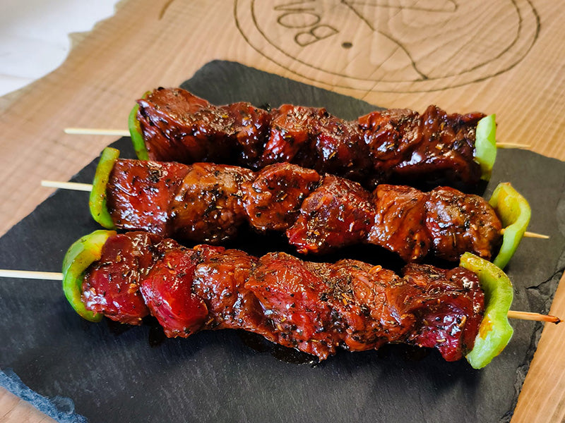 brochette de bœuf marinée provençale
viande des Hautes-Alpes