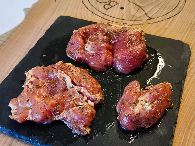 cigalines araignée de porc
viande des Hautes-Alpes
