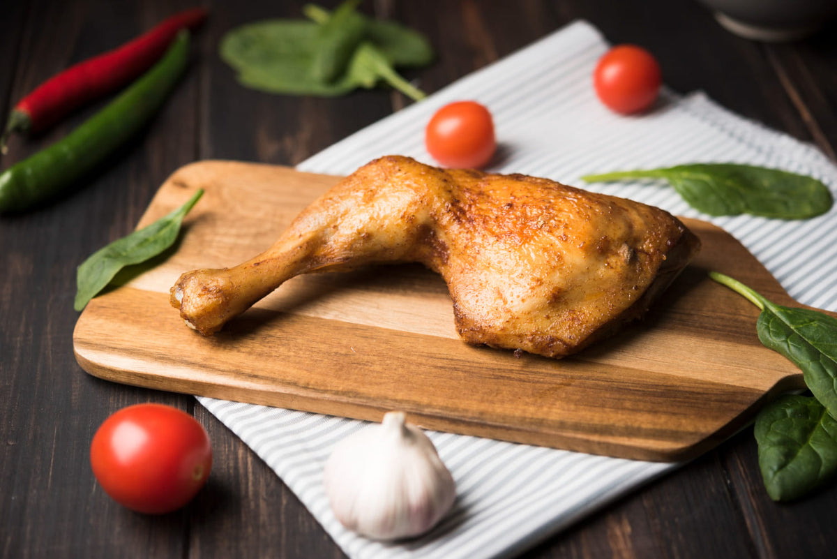 cuisse de poulet fermier
viande des Hautes-Alpes