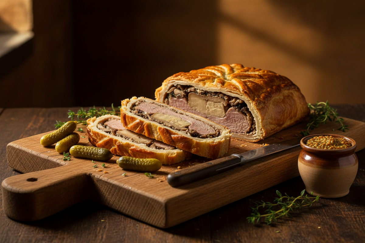 pâté croute de canard forestier origine France